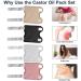 1PC Reusable Knee Castor Oil Pack - Soft Wool Sleep Aid for Abdominal Health & Recovery - Buy Online on GoSupps.com