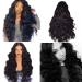 Stay & Me Recke Black Women Long Curls Wavy Synthetic Wig - Heat Resistant Ombre Afro Wigs for Parties - Buy Online on GoSupps.com