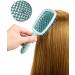 Comb 1 Piece Of Wide Tooth Air Cushion Comb Salon Scalp Massage Comb Brush Wide Tooth Comb (Color : Green) - Buy Online on GoSupps.com