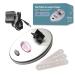 Laza Nail Lacquer Shaker | Adjustable Gel Polish Varnish Bottle Shaking Machine | Nails Art Tool - Silver - Buy Online on GoSupps.com
