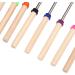 Shanrya 8 Pieces Marshmallow Roasting Sticks Telescopic Marshmallow Sticks with Canvas Bag for Camping - Buy Online on GoSupps.com
