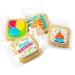 Happy Birthday Cookies 12 Pack Gift Basket | Nut-Free | For Kids, Men, Women | Decorated Party Favors | Individually Wrapped | Large Box - Buy Online on GoSupps.com