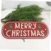ORFOFE Emblems Ornament Christmas Signs Iron Christmas Door Signs Decorations Decorative Items Window - Buy Online on GoSupps.com