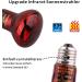 50W Dernord Reptiles Red Light Lamp - Infrared Heat Lamp for Turtles Toads Birds & Terrariums - 2 Pack - Buy Online on GoSupps.com