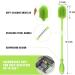 31cm Baby Bottle Cleaning Brush - Silicone Cleaner for Hydro Flask, Sports Bottles - Green (Qty 1) - Buy Online on GoSupps.com