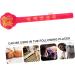 Minkissy Manual Massage Hammer Paddle - Leg & Back Massage Device 48x11cm | Flannel Fitness Tool - Buy Online on GoSupps.com