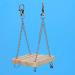 Premium Hamster Swing & Toys | Wooden Hanging Beds for Hamsters Mice Guinea Pigs & Chinchillas - Ideal Pet Accessories - Buy Online on GoSupps.com