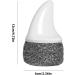 Besreey Stainless Steel Pot Scrubber | Stainless Steel Scrubber Pot Brush with Handle - Scouring Stubborn Messes Kitchen Brush Replaceable for Pans Barbecue Grill Grey - Buy Online on GoSupps.com