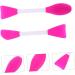 Housoutil 1 Film Stick Set Silicone Brush Mud Brush Double-head Brush Brush Portable Brush Double-head Applicator Brush Cosmetic Brush Purple Plastic Double Brush Skin Care - Buy Online on GoSupps.com