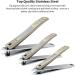 UNbit Nail Clipper Nail Clippers Set Stainless Steel Nail Cutter Professional Finger Toe Pedicure Manicure for Women Men - Buy Online on GoSupps.com