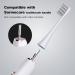 SARMOCARE Electric Toothbrush Replacement Heads - 6 Pack Soft Brush Heads (White) - Buy Online on GoSupps.com