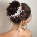 Vatocu Flower Bridal Hair Vine - Crystal Leaf Hair Accessories & Headpiece for Women - Buy Online on GoSupps.com