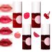 Dulele 4 Pcs Hydrating Lip Stain Tint Set  Velvet Matte Liquid Lipstick  Long Lasting & Moisturizing Smooth Lip Gloss Lip Cheeks and Eyes
