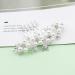 DonLeeving Bridal Wedding Diamante Hair Clip Comb Pearl Bridal Hair Accessories Pearls Wedding Decoration Headpiece for Women Ladies Brides and Bridesmaids Silver - Buy Online on GoSupps.com