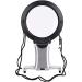 Magnifying Glass with Light Portable Hands Free LED 6X Magnifier Desk Stand Neck Hang Magnifier for Low Vision Visually Impaired Seniors Ly Reading HaoAMZ