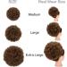 Kinky Curly Afro Puff Drawstring Ponytail for Black Women - Medium Size T1B-30#(65g) - Buy Online on GoSupps.com