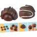STAHAD 12pcs Simulation Chocolate Faux Dessert Fake Chocolates Bulk Multi-function Chocolate Model Interesting Fake Chocolate Decorative Fake Chocolate Resin Accessories Cream - Buy Online on GoSupps.com