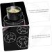 PRETYZOOM 2pcs Stainless Steel Tripod Pan Steam Stand Stove Stand Rack Kitchen Steaming Stand Triangle Shelf - Buy Online on GoSupps.com