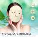 Reusable Face Towel Mask | Anti Aging Facial Steamer Towel for Moisturizing & Rejuvenation | Beauty Skin Care Mask - Christmas Stocking Stuffers Gift for Women, Mom, Wife, Sister, Teen, Girl Friend | Creamy-white - Buy Online on GoSupps.com