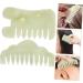 Beaupretty Jade Gua Sha Comb - 2-Piece Scalp Massage Tools for Relaxation & Bridal Gifting - Buy Online on GoSupps.com