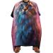 Space Cat Barber Cape with Adjustable Snap Hair Cutting Salon Barber Apron for Adult