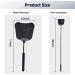 Telescopic Stainless Steel Fly Swatter Set - 2Pcs Black & Blue | Flexible & Durable Manual Swatters for Home, Garden, Classroom & Office - Buy Online on GoSupps.com