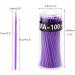 Surplex 400pcs Micro Applicator Brushes - Purple | Ideal for Makeup, Nail Art, and Painting - Buy Online on GoSupps.com