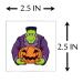 24 Halloween Temporary Tattoos- Jack O Lanterns, Witches, Monsters- Individually Wrapped Metallic Tattoos for Kids - Perfect for Party Favors, Gift Bags, Trick or Treat Prizes - Buy Online on GoSupps.com