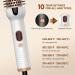1.5 inch Thermal Brush 410 F 10 Temp with LCD Dispaly 110-240V Double PTC Ceramic Tourmaline Ionic Curling Comb Curling Brush Curling Iron Volumizing Brush 110-240V Heated Curling Brush White - Buy Online on GoSupps.com