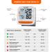 Scian Automatic Wrist Blood Pressure Monitor | Large LCD Display, Adjustable Cuff | 2 Users, 180 Memory | Home Use - White - Buy Online on GoSupps.com