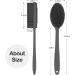 MateeyLife Silicone Body Scrubber with Handle | Exfoliating Shower Brush & Gentle Back Scrubber for a Refreshing Bath Experience - Gray - Buy Online on GoSupps.com