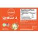 Via Natura Organics Omega 3 | 1000mg | Fish Oil | Fatty acids | EPA & DHA | Non-GMO | 60 Softgels - Buy Online on GoSupps.com