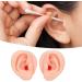 Practice Ear Model Soft Elastic Jewelry Display 1 Pair Ear Model for Beginner for Piercing Salon(Light Skin Color) - Buy Online on GoSupps.com
