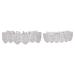 Shop Cold Plated Copper Grillz - Bling Teeth Decoration for Halloween & Hip Hop - International Shipping Available - Buy Online on GoSupps.com