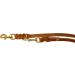 High-Quality Double Liner Leather Dog Leash for Small & Large Dogs | Adjustable 2.40m x 15mm Cognac | International Shipping - Buy Online on GoSupps.com
