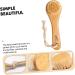 Housoutil Horse Hair Face Brush - Gentle Exfoliating Pore Cleaner & Facial Cleansing Brush for Dead Skin Removal - Buy Online on GoSupps.com