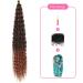 Buy DSoar 30 inches Deep Twist Crochet Hair - 3 Packs Ocean Wave Curly Braids | Synthetic Hair Extensions for Women & Girls - Buy Online on GoSupps.com