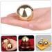 2-St Gymnastics Brass Precision Balls | Solid Metal Baoding Fitness & Massage Roller Balls for Wrist Relief - Shiny Metal Roller - Buy Online on GoSupps.com