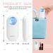 Wiltop Portable Face Steamer | Moisturizing Mist Sprayer for Skin Care | Deep Cleanse Makeup & Eyelashes | White - Buy Online on GoSupps.com