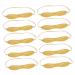 Balacoo 10pcs Beginner Skin Eyebrow Silicone Headband Practice for Supply Professional Fake