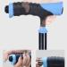 Lightweight Adjustable Quad Cane Blue Walking Stick with The LED Light Balancing Mobility Aid for Men Women Seniors Comfortable Handle Star of Light - Buy Online on GoSupps.com