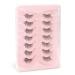 Onlyall Mink Half Lashes - Natural Soft Eyelashes with Clear Band | C07 Eyelash Pack for Stunning Beauty - Buy Online on GoSupps.com