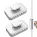 Generic Magnetic Window Cleaner Window Wiper For Double Glazing 3-10mm Thick Glass Adjustable Double-Side Glass Cleaning Accessory Washing Brush | With 2 Meter Long Rope HAPS5AQUCSLJNU4YFAO 2pcs