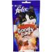 Felix Goody Bag Cat Treats Bundle - Mixed Grill (Beef Chicken & Salmon) and Original Mix (Chicken Liver & Turkey) 60g (one of each) - Buy Online on GoSupps.com