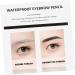  FOYTOKI Waterproof Brow Pencil for Women Professional Makeup for Natural Eyebrows Long Lasting Easy to Use for Daily Use Coffee Color Variation - Buy Online on GoSupps.com