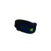 Bauerfeind 1 unisex knee sports belt on the right and left for ball sports athletics pressure relief silicone ring size.L Schwarz 11449421170013 Black L