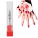 Tungsten Steel Nail Art Manicure Drill Bits Electric Pedicure Manicure Grinding Head Nail Drill Cuticle Cleaning Bit for Manicure Pedicure Home Salon Use Electric Nail Art Replacement Head (Red)
