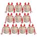Mkcavne 10 x Christmas Reindeer Candy Bag Christmas Gift Decorate Children Party Gift - Buy Online on GoSupps.com