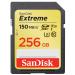SanDisk 256GB Extreme SDXC UHS-I Memory Card - 150MB/s, C10, U3, V30, 4K UHD, SD Card - SDSDXV5-256G-GNCIN 256GB Card