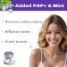 Purple Toothpaste Tablets for Teeth Whitening - Rabbitooth Mint Flavor 30pcs Color Correction - Buy Online on GoSupps.com